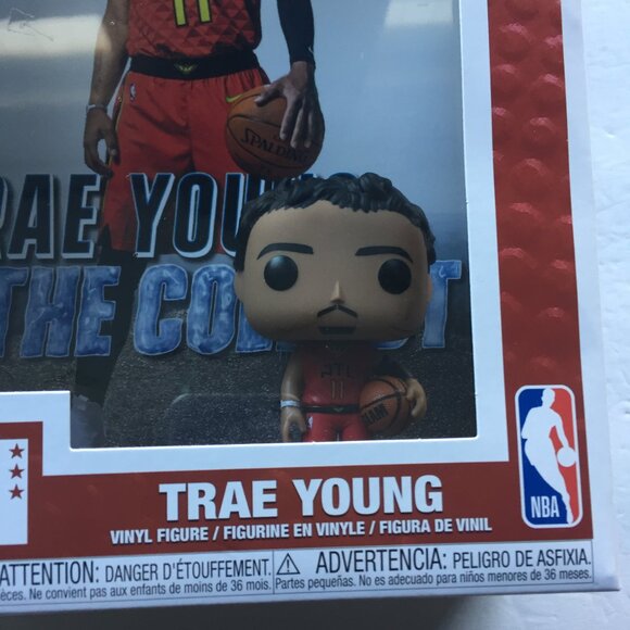 NEW Slam Magazine Cover NBA Atlanta Hawks Trae Young Funko Pop Figure #18 - Picture 4 of 12